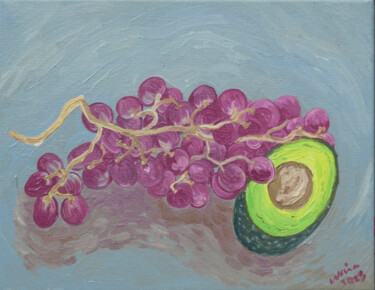 Grapes and avocado