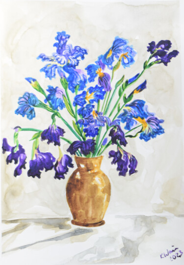 Vase of Irises (2023)